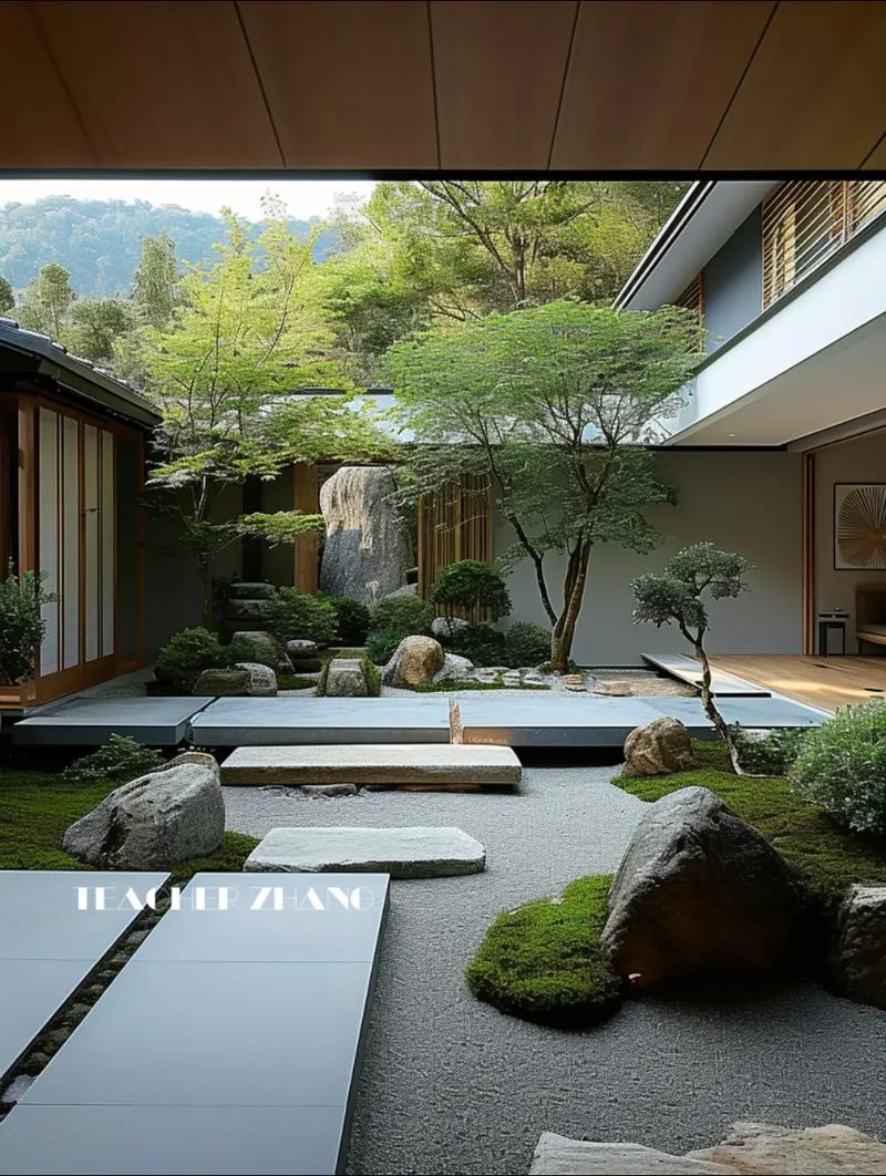 別墅花園日式庭院設計 打造私密雅致的私家庭院